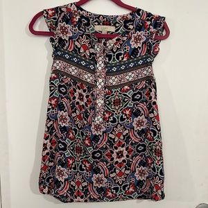Loft XS Cute Floral Top